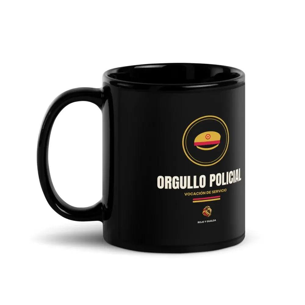 Orgullo Policial — Taza — Black