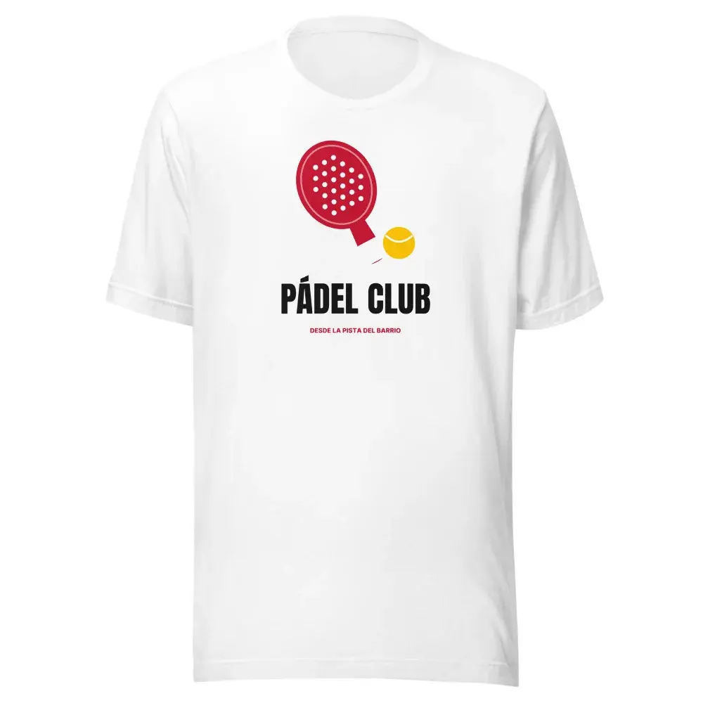 Pádel Club — Camiseta — White