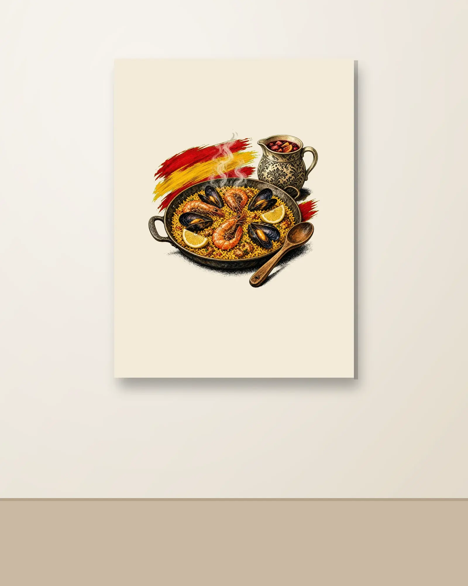 Paella de Domingo · Arte — Lienzo