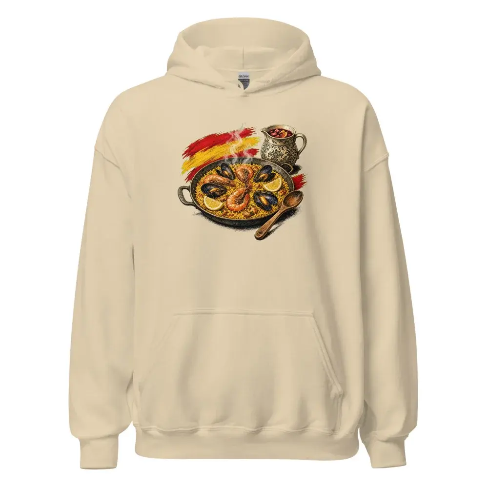 Paella de Domingo · Arte — Sudadera con capucha