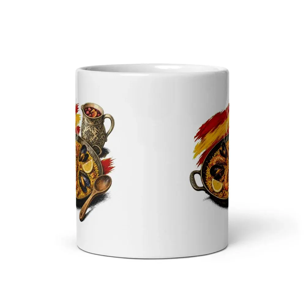 Paella de Domingo · Arte — Taza — White — Front view
