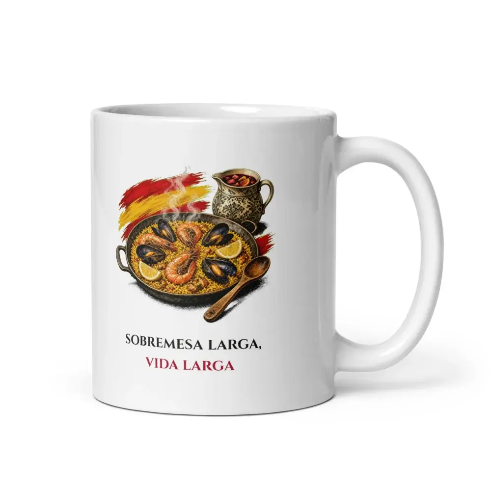 Paella de Domingo · Frase — Taza — White