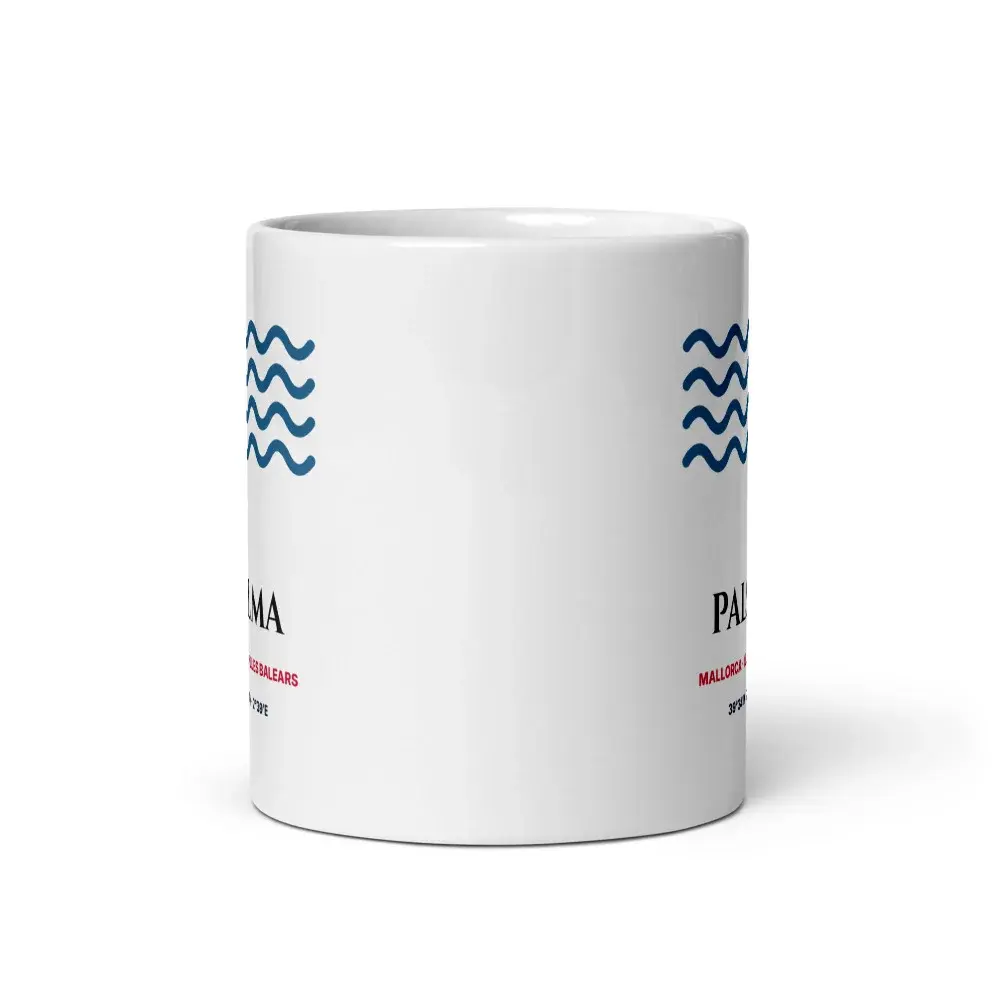 Palma — Taza — White — Front view