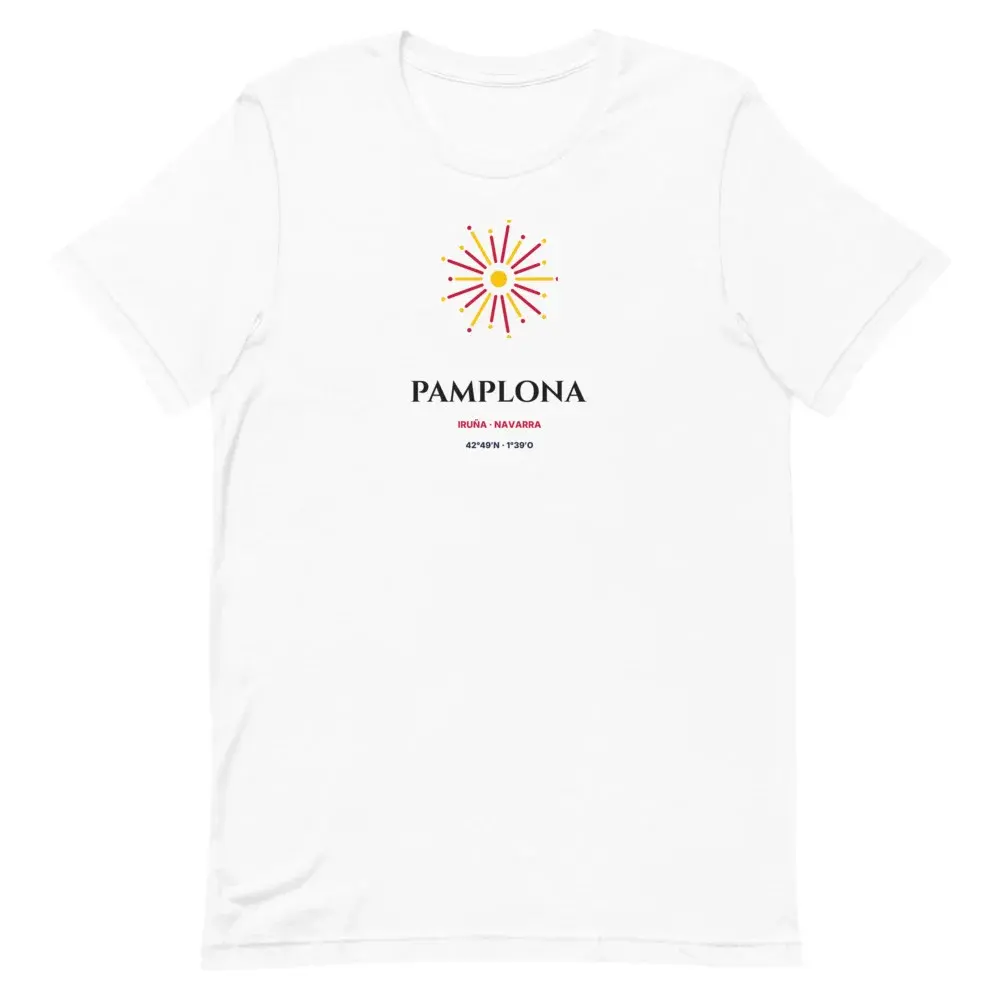 Pamplona — Camiseta — White — Front