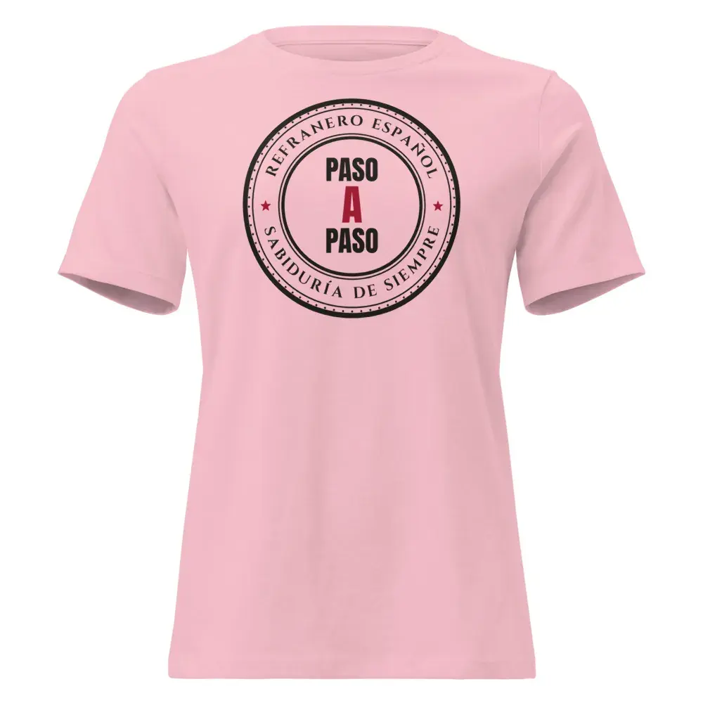 «Paso a paso» — Camiseta de mujer