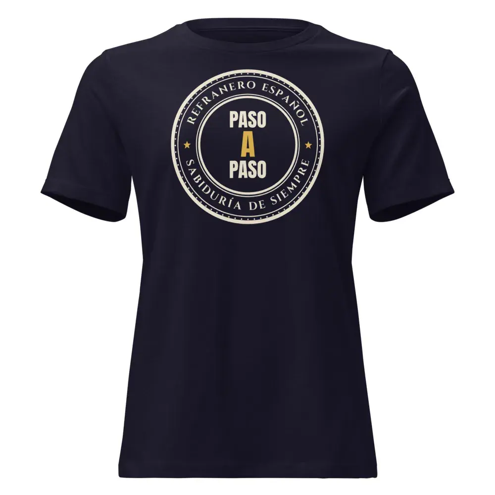 «Paso a paso» · Noche — Camiseta de mujer