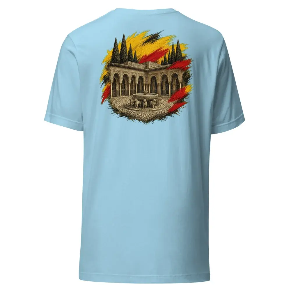 Patio de los Leones · Doble cara — Camiseta — Ocean Blue