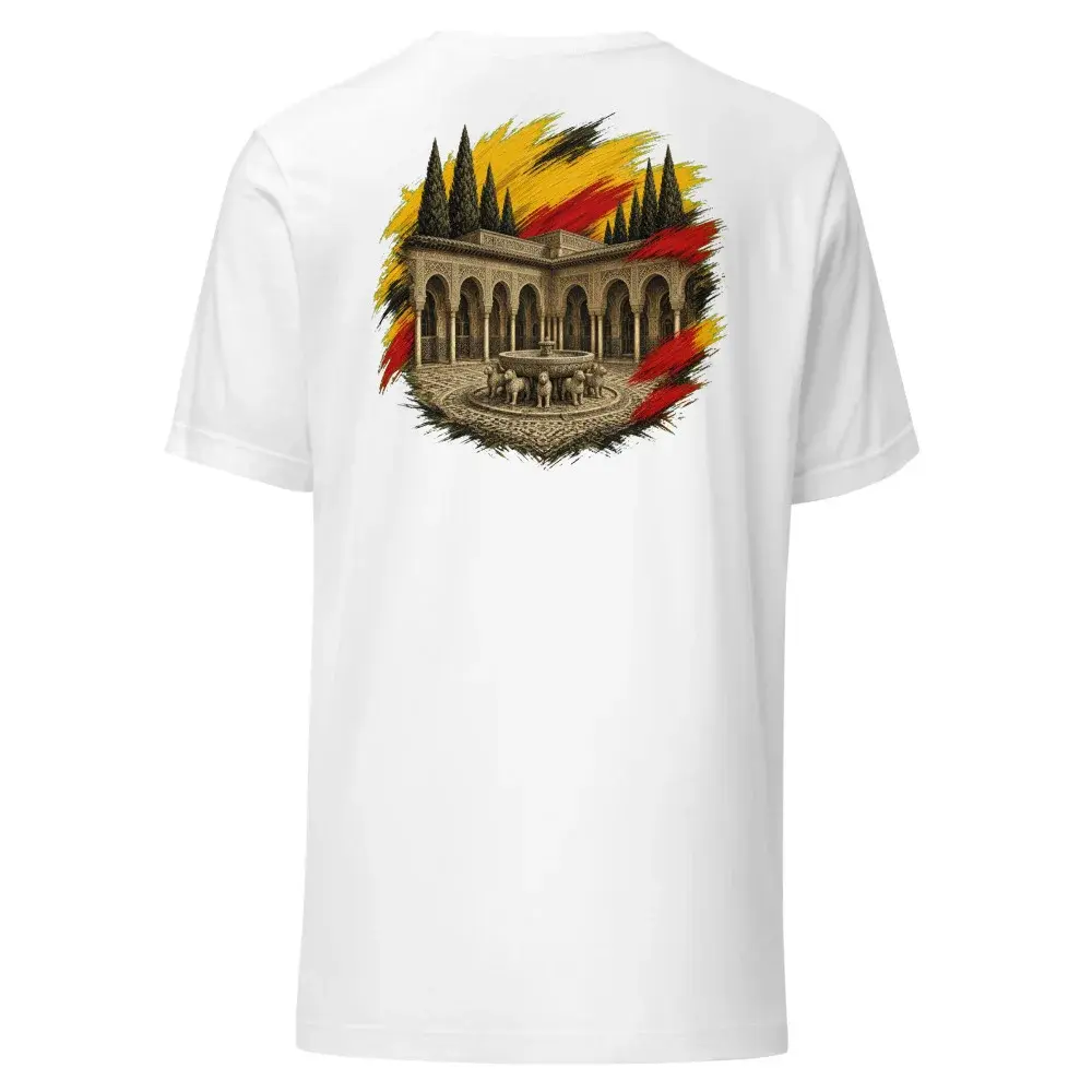 Patio de los Leones · Doble cara — Camiseta — White
