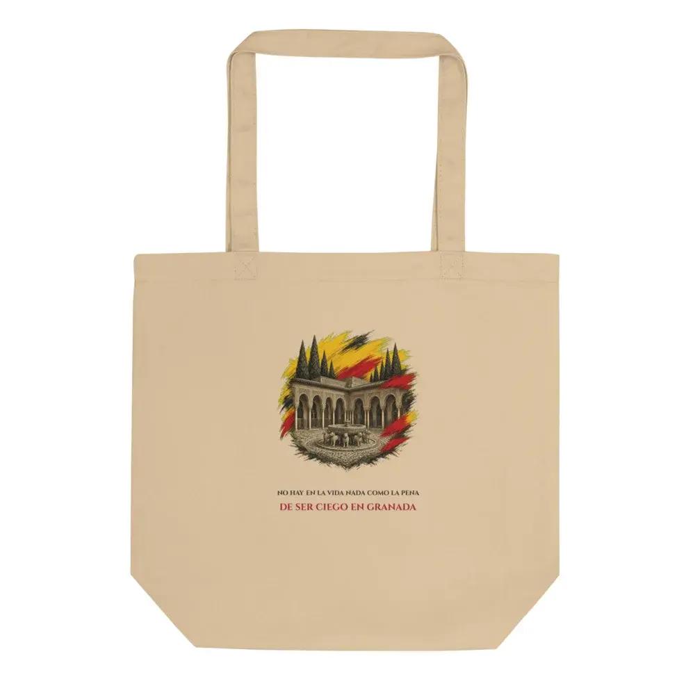 Patio de los Leones · Frase — Bolsa tote