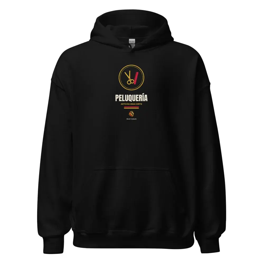 Peluquería — Sudadera con capucha — Black