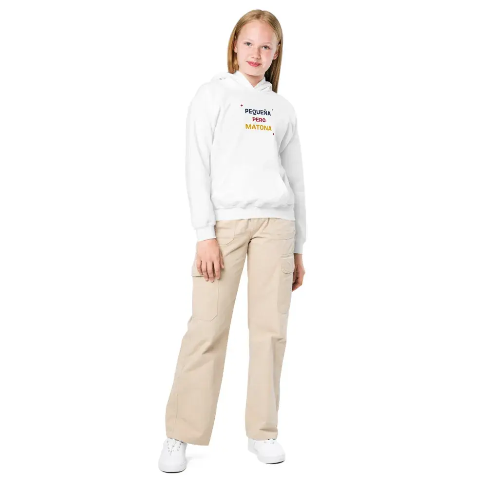 «Pequeña pero matona» — Sudadera infantil