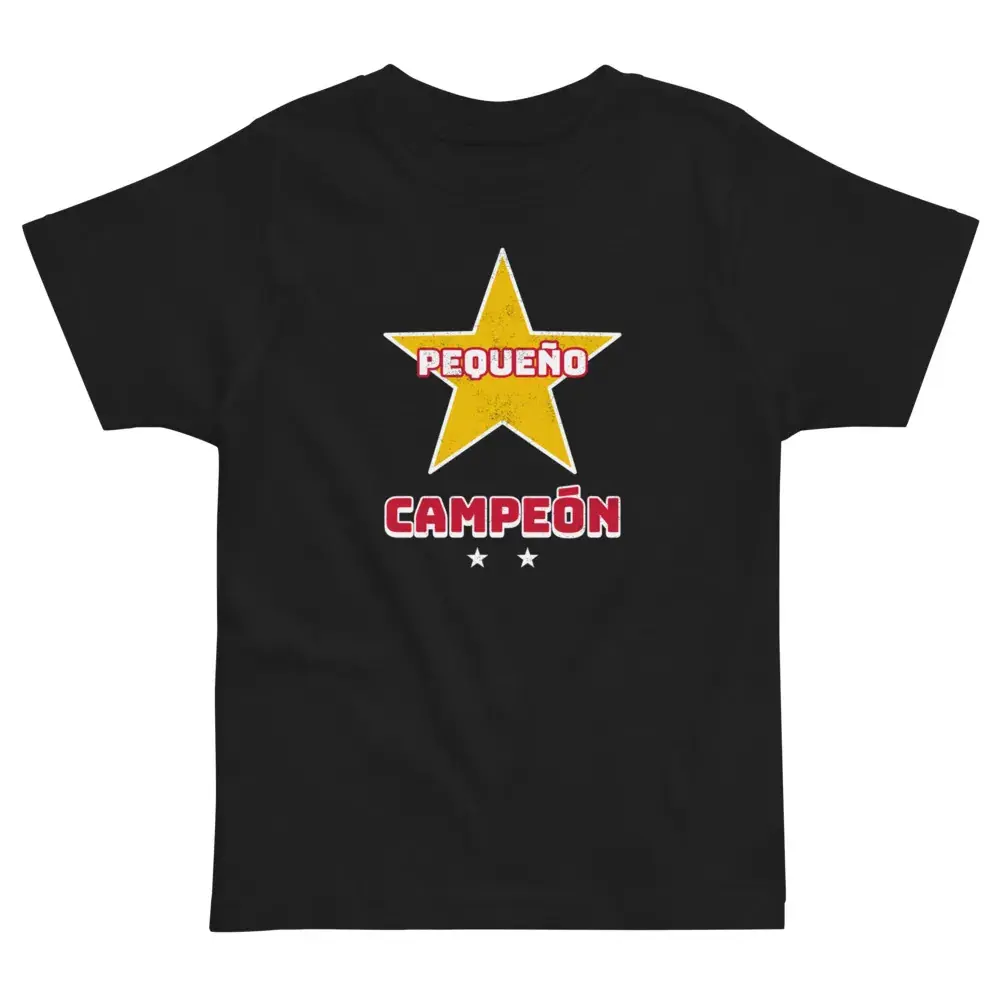 Pequeño Campeón · Noche — Camiseta de peque
