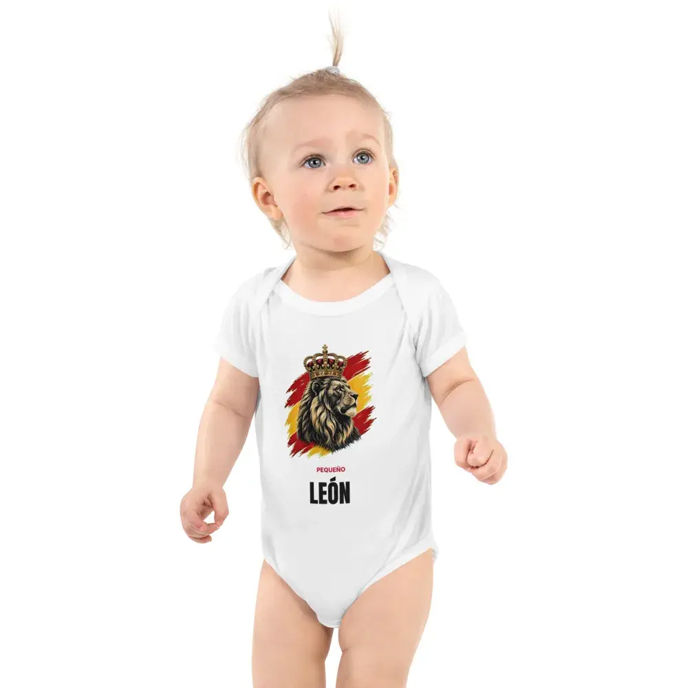Pequeño León — Body de bebé — White