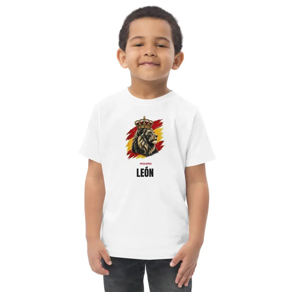 Pequeño León — Camiseta de peque — White