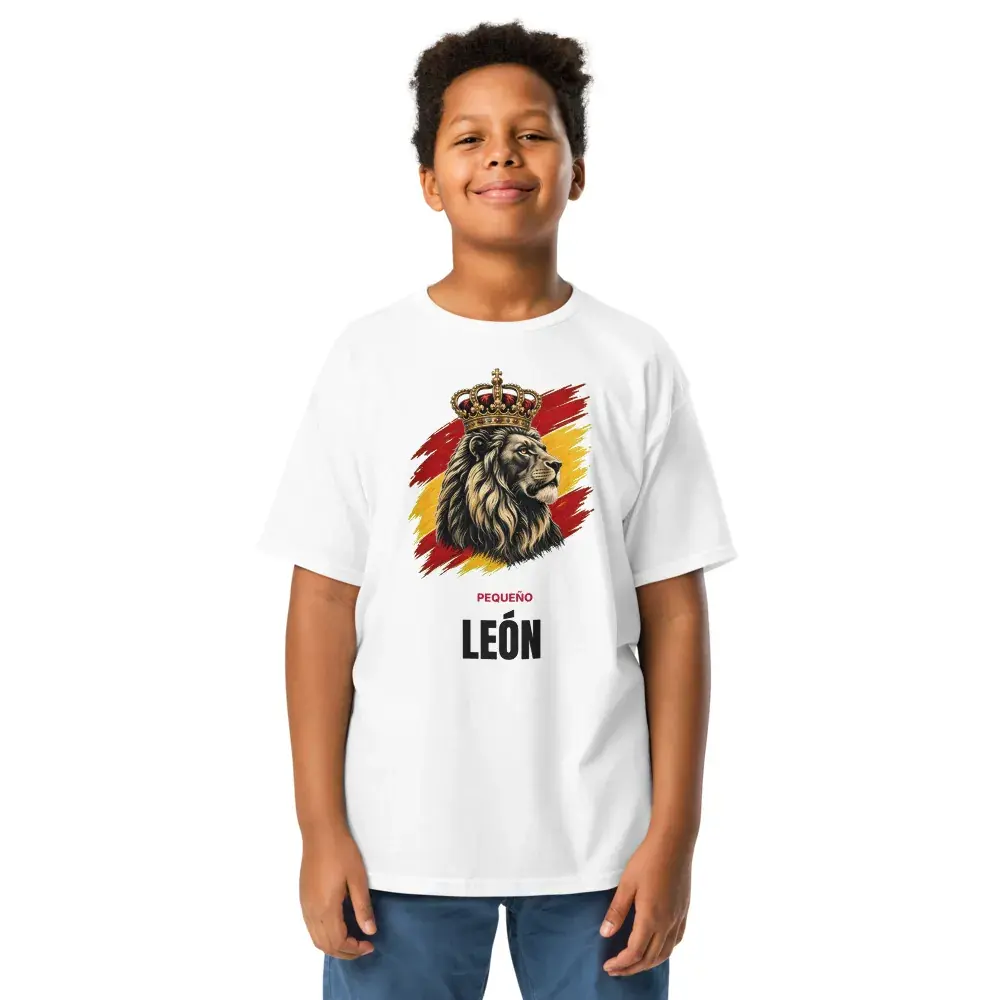 Pequeño León — Camiseta infantil — White