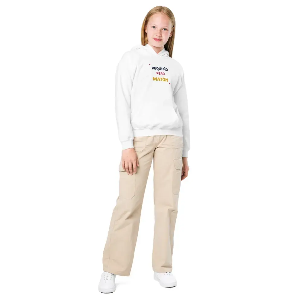 «Pequeño pero matón» — Sudadera infantil