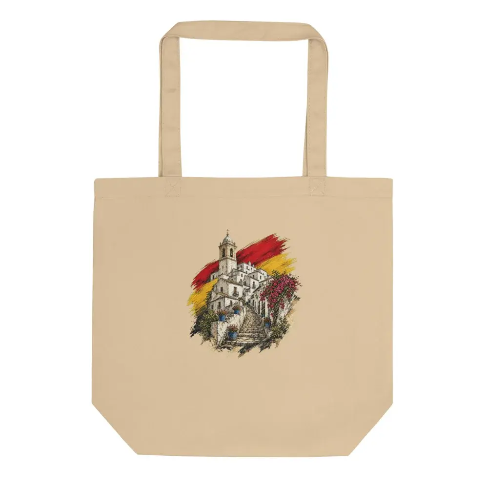 Pueblo Blanco · Arte — Bolsa tote