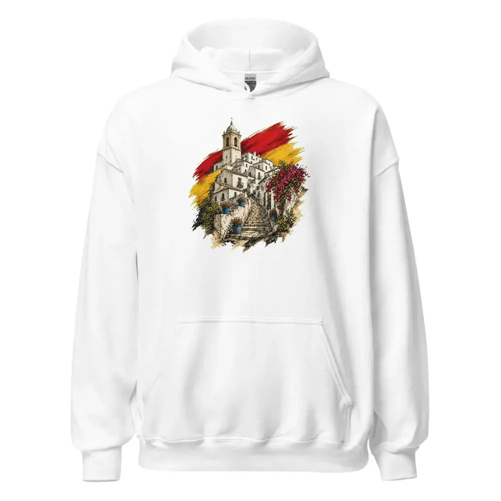 Pueblo Blanco · Arte — Sudadera con capucha