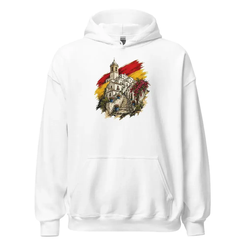 Pueblo Blanco · Arte — Sudadera con capucha