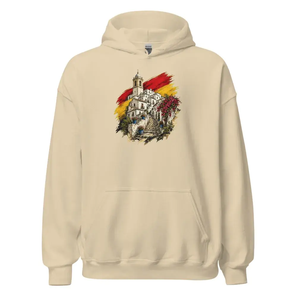 Pueblo Blanco · Arte — Sudadera con capucha