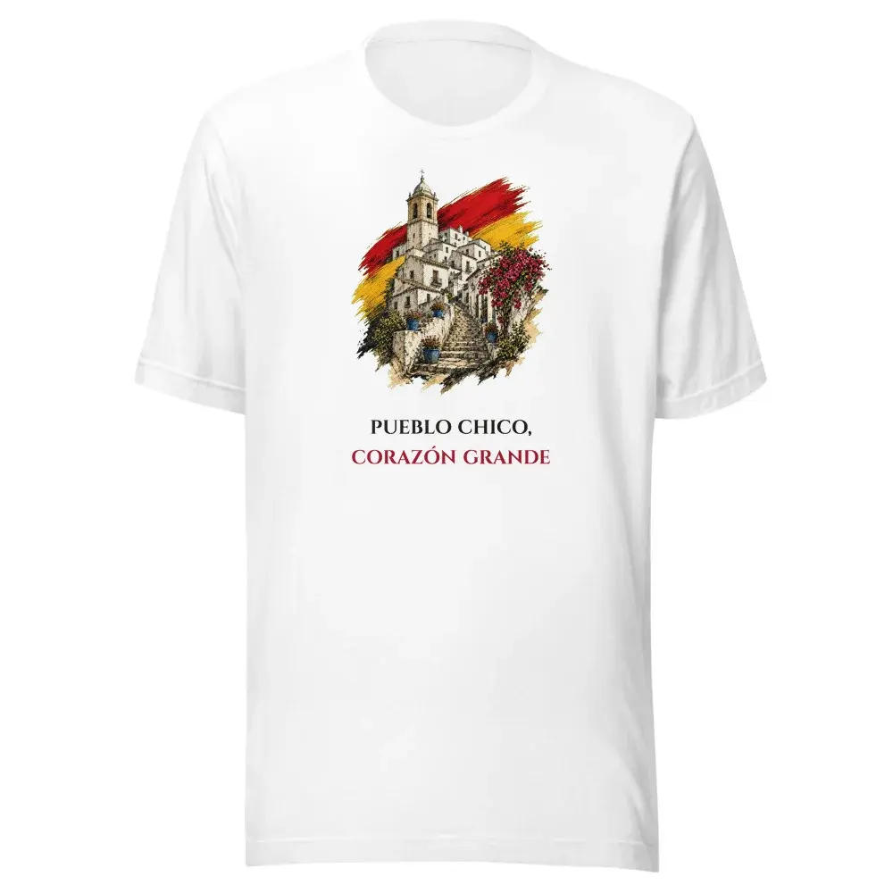 Pueblo Blanco · Frase — Camiseta — White