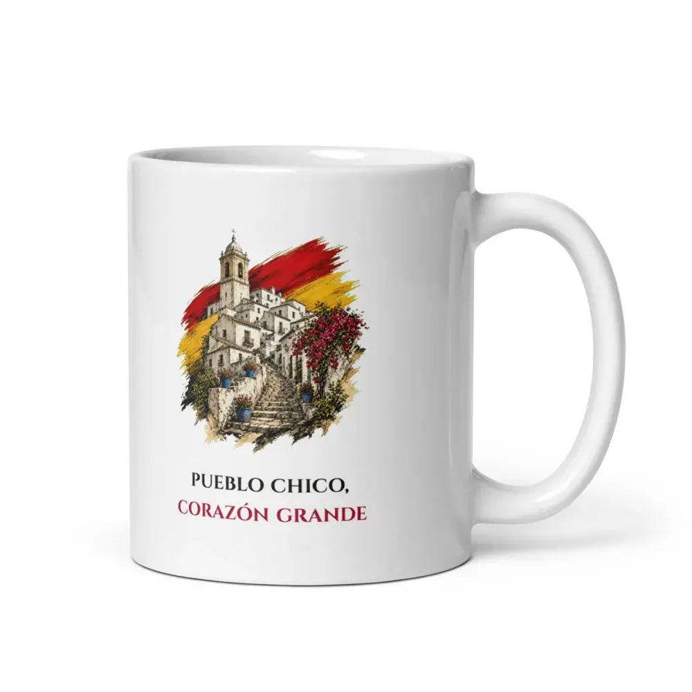 Pueblo Blanco · Frase — Taza