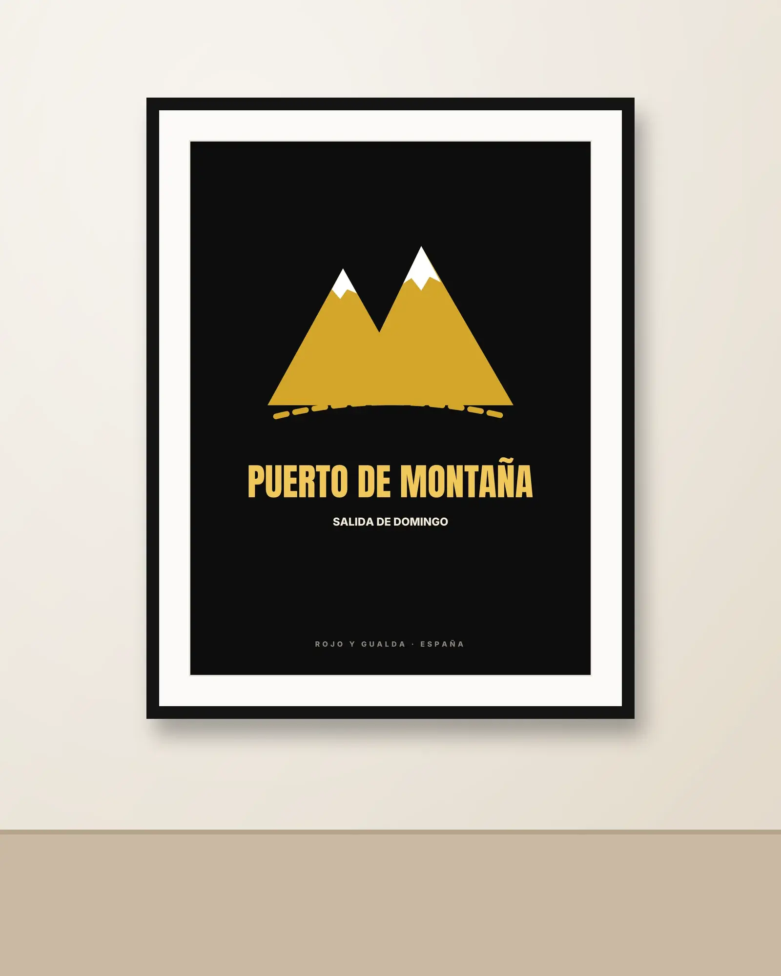 Puerto de Montaña — Póster — en la pared