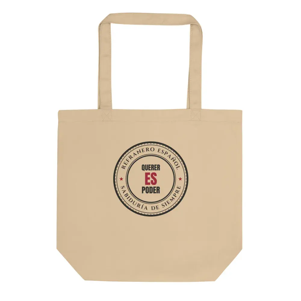 «Querer es poder» — Bolsa tote