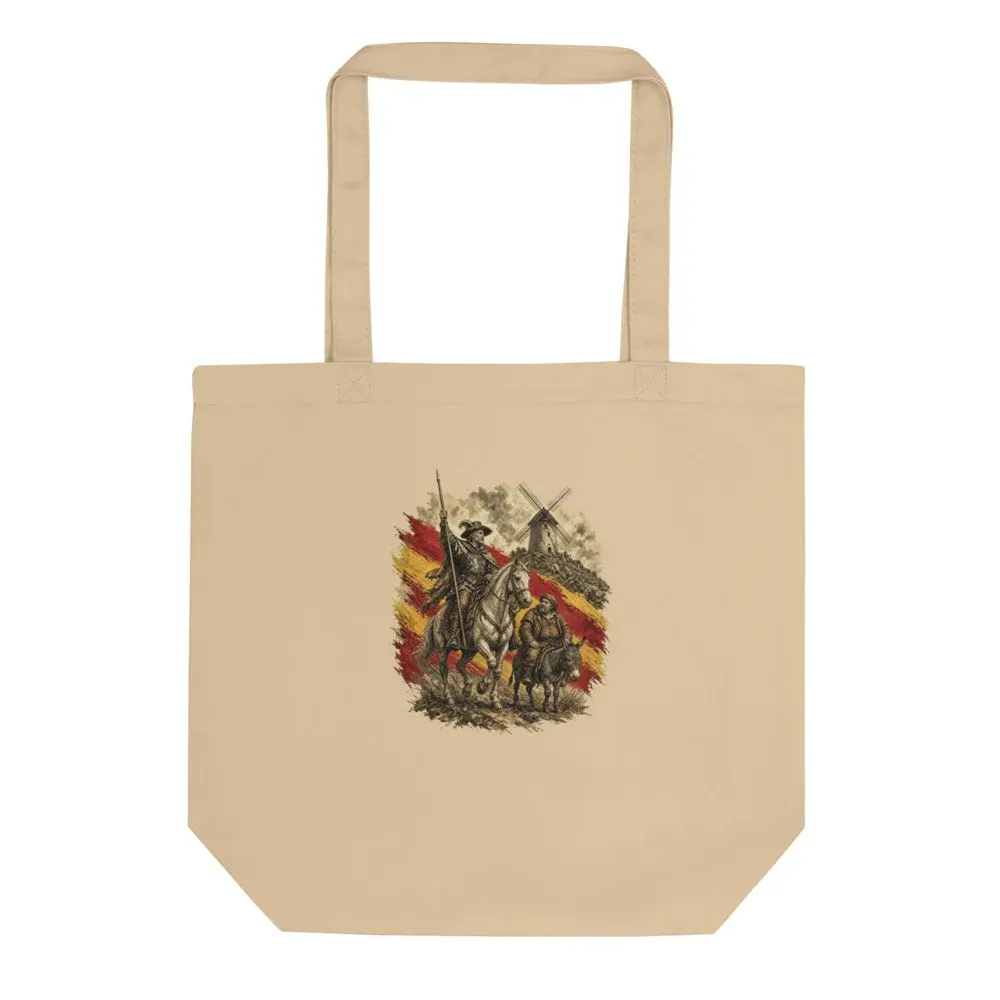 Quijote y Sancho · Arte — Bolsa tote — Oyster