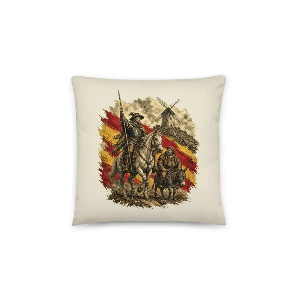 Quijote y Sancho · Arte — Cojín