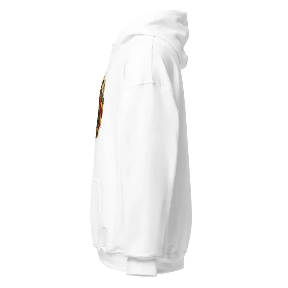 Quijote y Sancho · Arte — Sudadera con capucha — White — Left