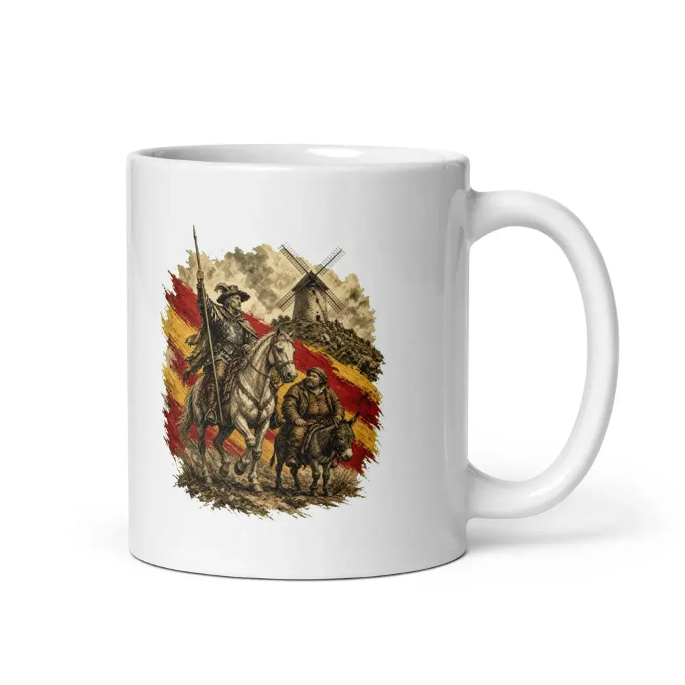 Quijote y Sancho · Arte — Taza