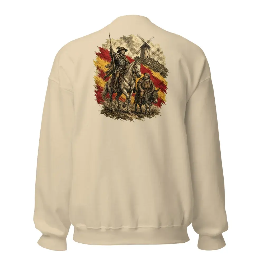 Quijote y Sancho · Doble cara — Sudadera