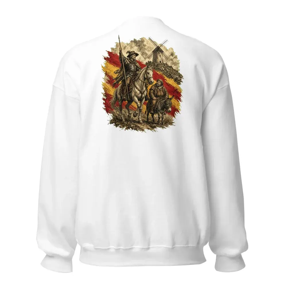 Quijote y Sancho · Doble cara — Sudadera