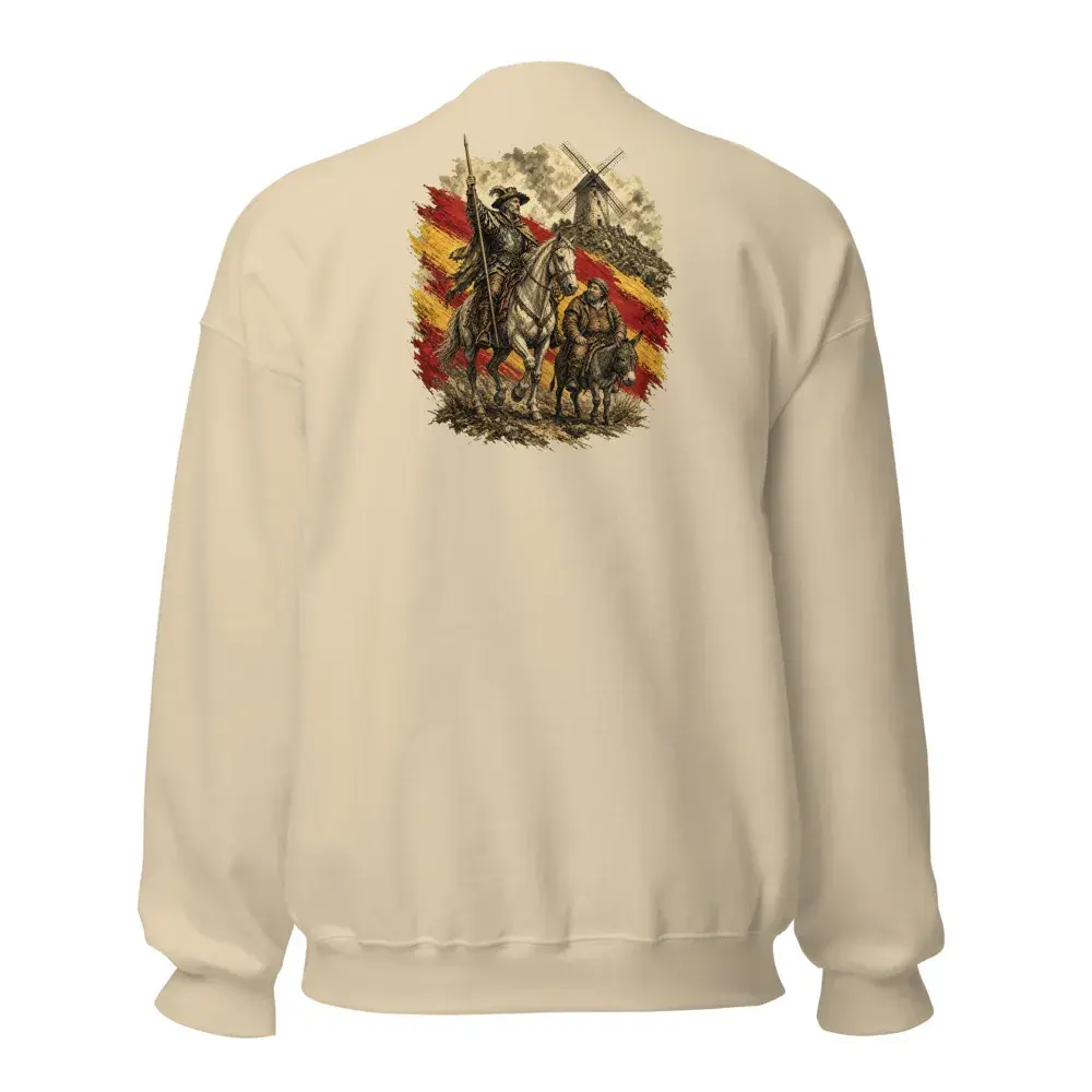 Quijote y Sancho · Doble cara — Sudadera