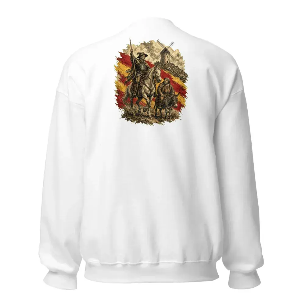Quijote y Sancho · Doble cara — Sudadera