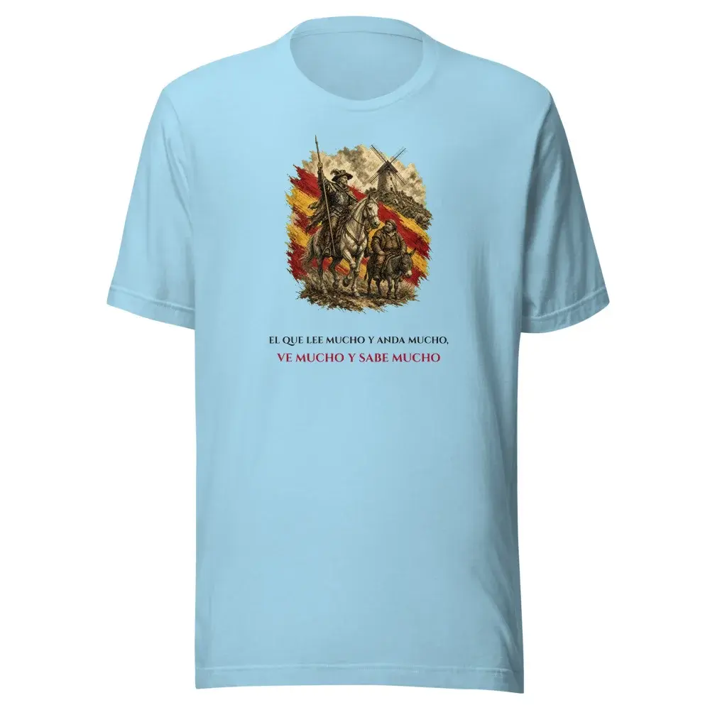 Quijote y Sancho · Frase — Camiseta