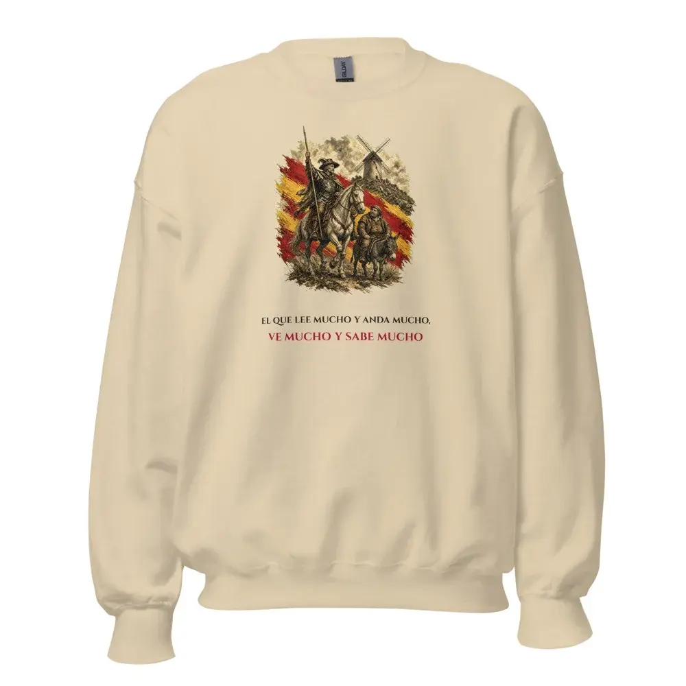 Quijote y Sancho · Frase — Sudadera