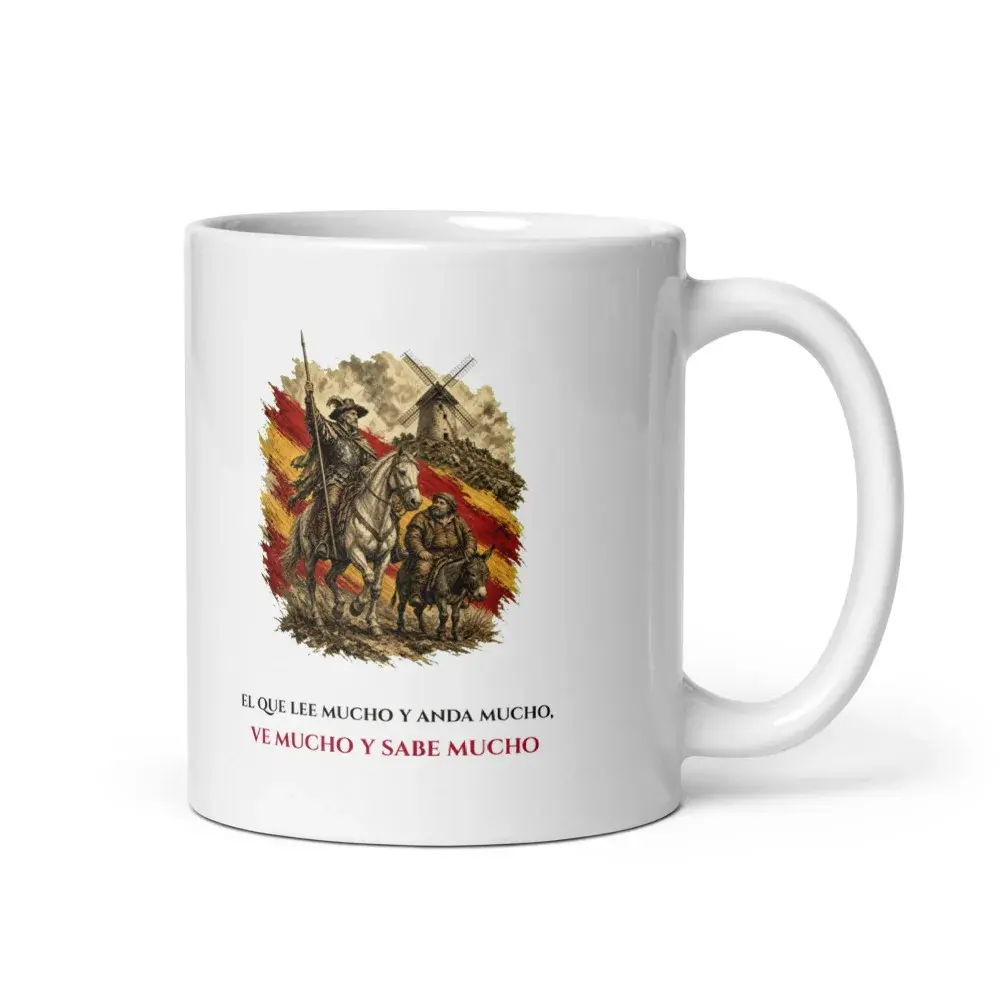 Quijote y Sancho · Frase — Taza