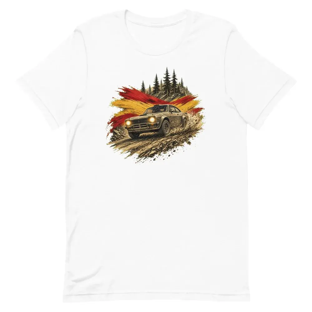 Rally Clásico · Arte — Camiseta — White — Front