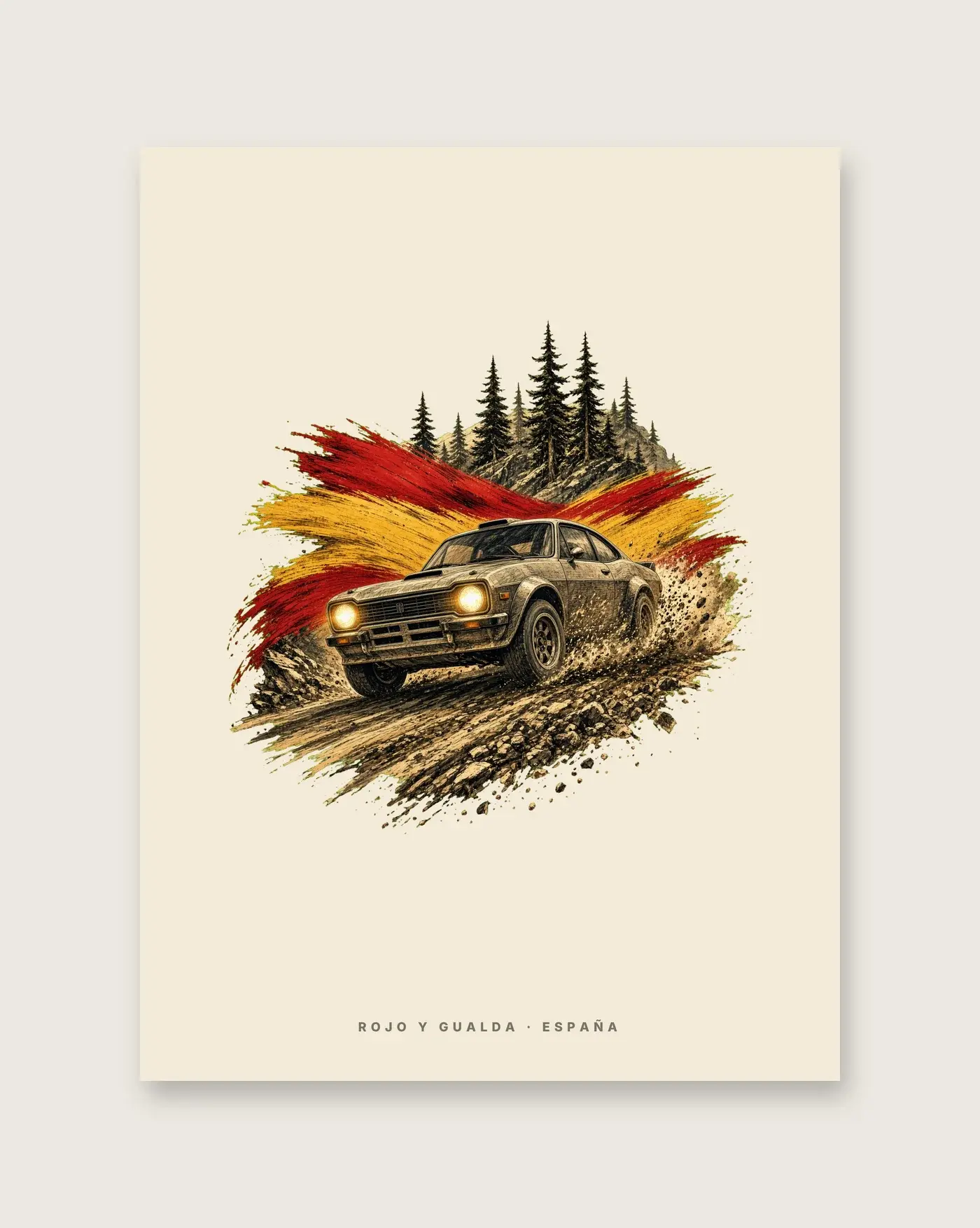 Rally Clásico · Arte — Póster — detalle