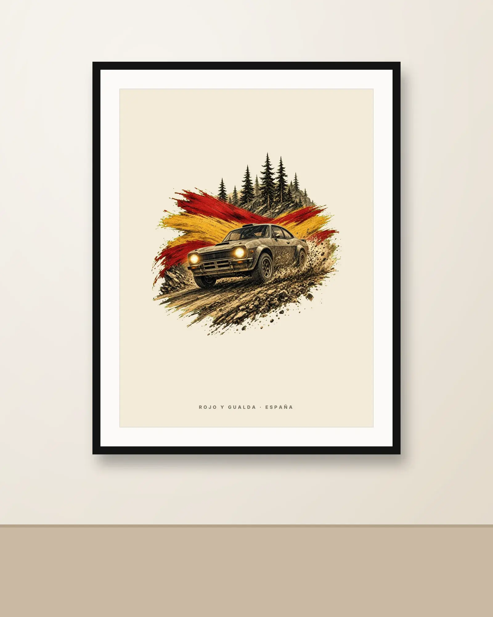Rally Clásico · Arte — Póster