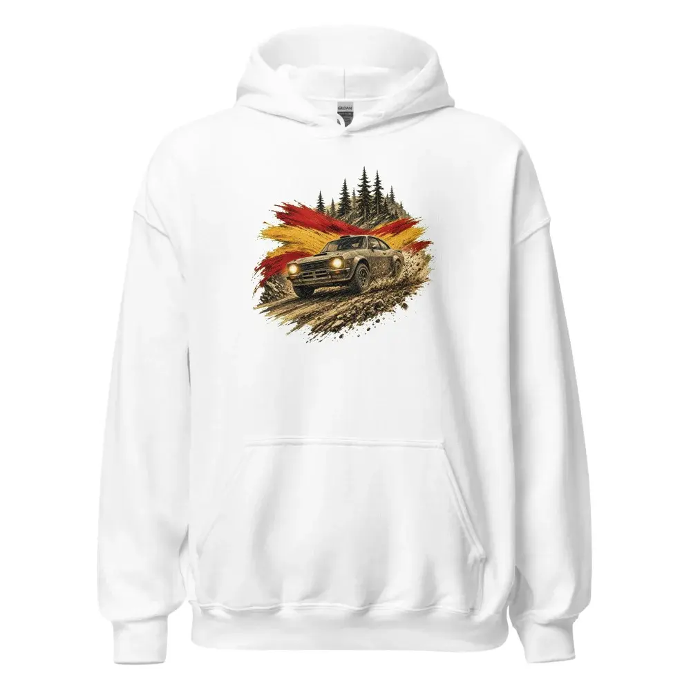 Rally Clásico · Arte — Sudadera con capucha