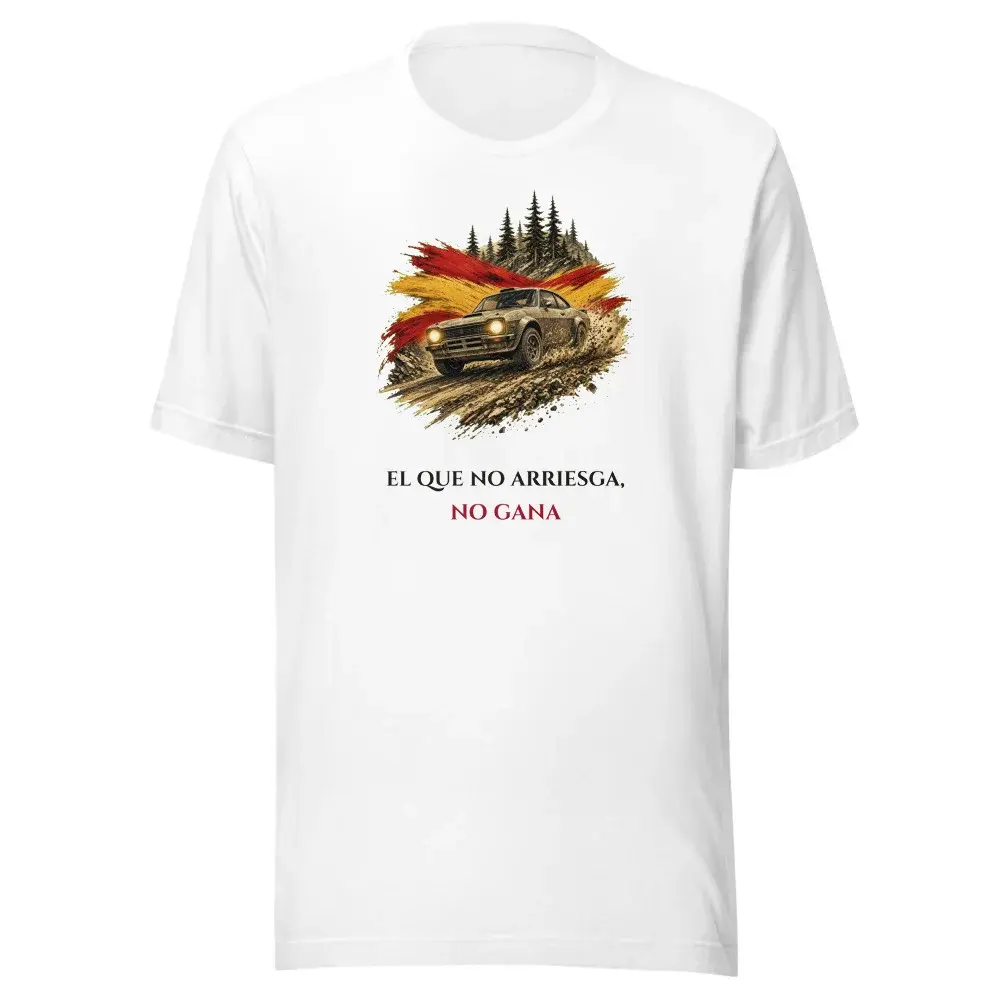 Rally Clásico · Frase — Camiseta — White