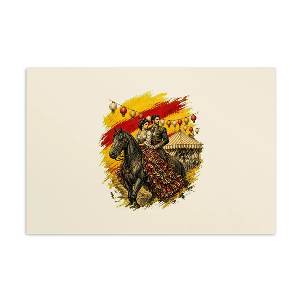 Real de la Feria · Arte — Postal