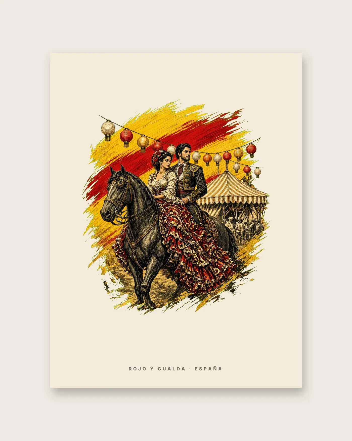 Real de la Feria · Arte — Póster — detalle