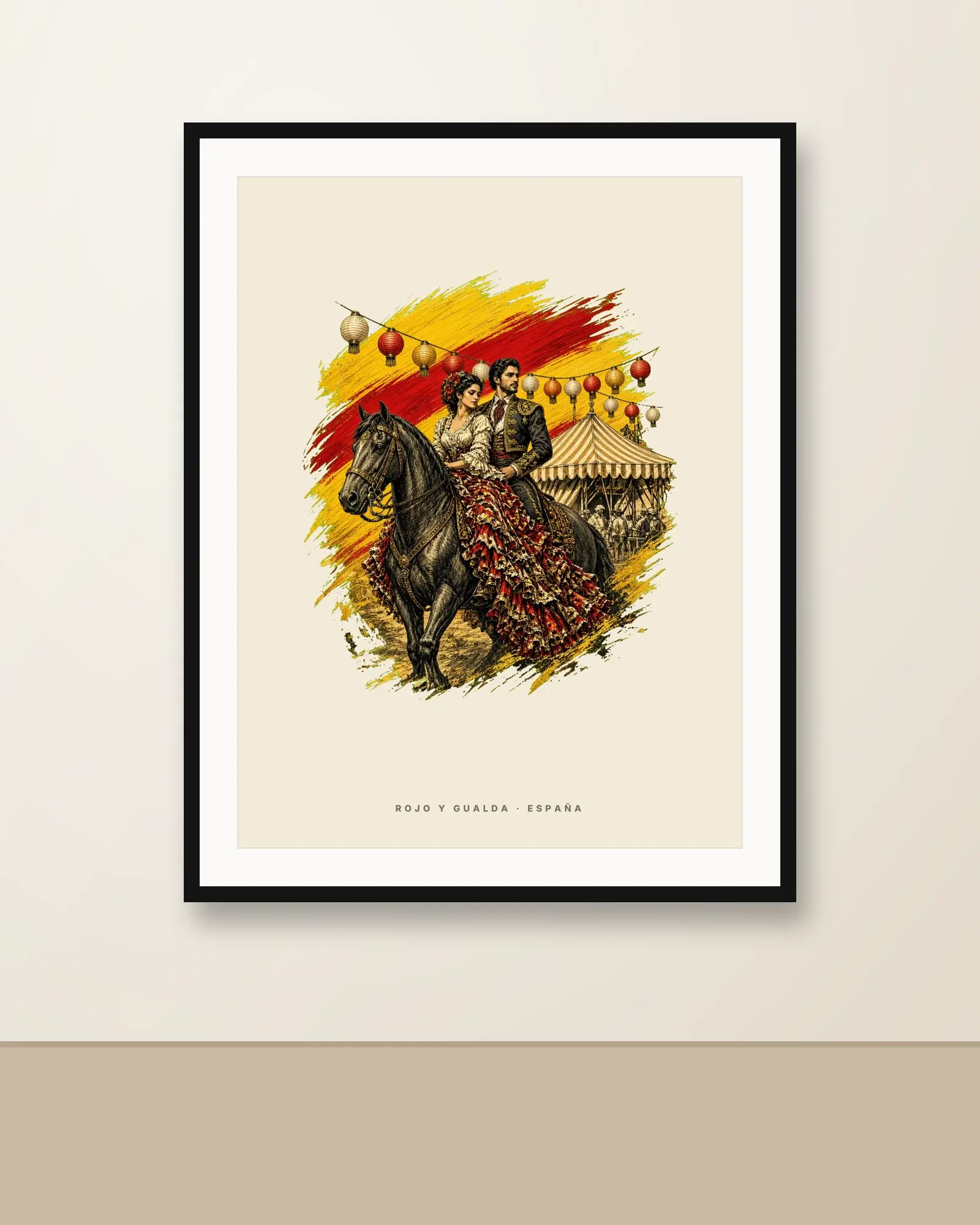Real de la Feria · Arte — Póster
