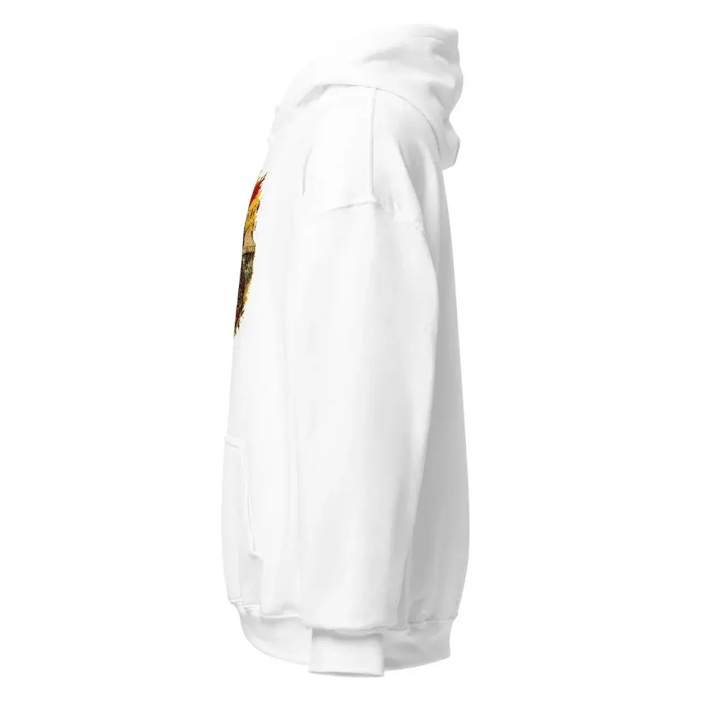 Real de la Feria · Arte — Sudadera con capucha — White — Left