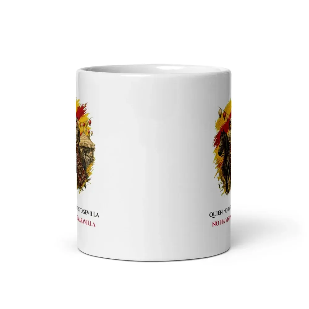 Real de la Feria · Frase — Taza — White — Front view