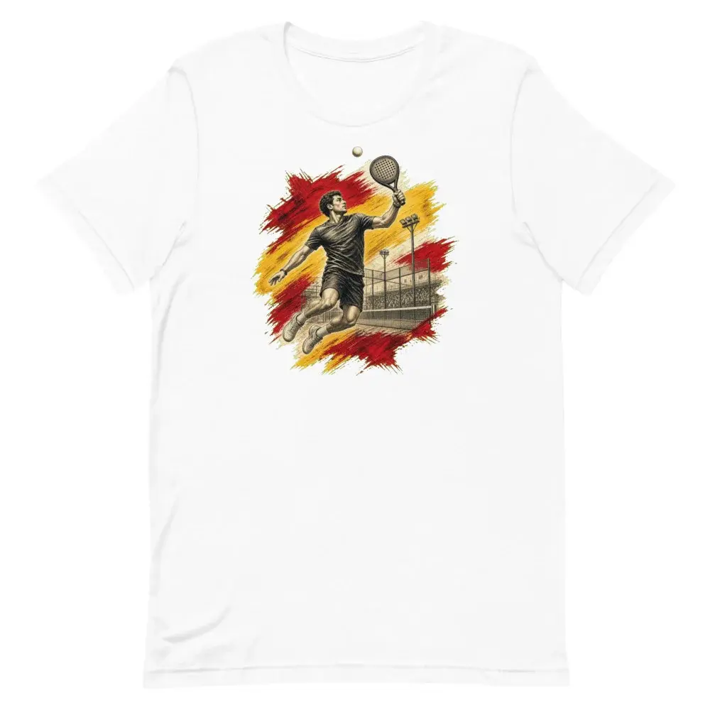 Remate de Pádel · Arte — Camiseta — White — Front